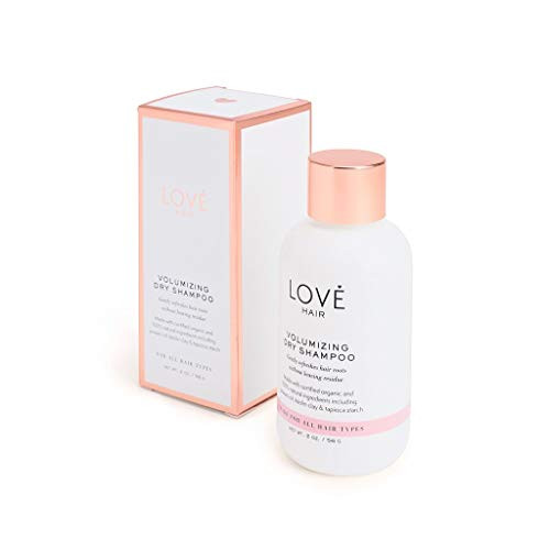 Volumizing Dry Shampoo by Love Hair  NonAerosol Luxury Dry Shampoo Effective on All Hair Types  No Parabens No Sulfates No Synthetic Fragrances 100 Naturally Derived Cruelty Free Vegan
