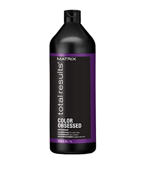 MATRIX Total Results Color Obsessed Antioxidant Conditioner Enhances Hair Color Prevents Fading For Color Treated Hair 338 Fl Oz MATRIX Total Results Color Obsessed Antioxidant Conditioner Enhances Hair Color Prevents Fading For Color Treated Hair 338 Fl Oz