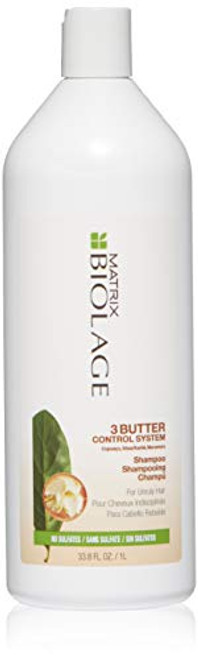 BIOLAGE 3Butter Control System Shampoo For Unruly Hair Sulfate Free 338 Fl Oz BIOLAGE 3Butter Control System Shampoo For Unruly Hair Sulfate Free 338 Fl Oz