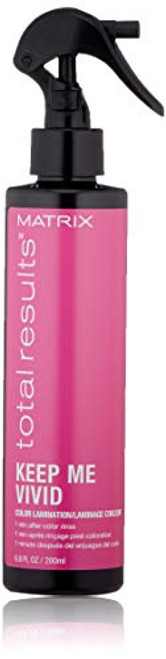 MATRIX Total Results Keep Me Vivid Color Lamination Spray UltraNourishing Treatment Prevents Fading For Color Treated Hair 57 Fl Oz MATRIX Total Results Keep Me Vivid Color Lamination Spray UltraNourishing Treatment Prevents Fading For Color Treated Hair 57 Fl Oz