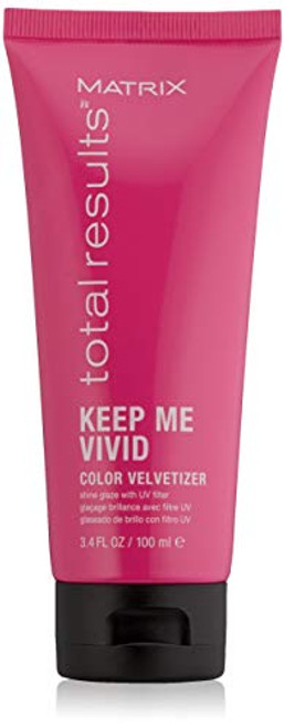 MATRIX Total Results Keep Me Vivid Color Velvetizer LeaveIn Styling Balm Color Protecting Treatment For Color Treated Hair 34 Fl Oz MATRIX Total Results Keep Me Vivid Color Velvetizer LeaveIn Styling Balm Color Protecting Treatment For Color Treated Hair 34 Fl Oz