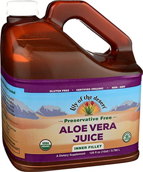 Lily of The Desert Aloe Vera Juice 128 Fluid Ounce Lily of The Desert Aloe Vera Juice 128 Fluid Ounce