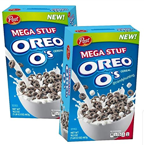 Post MEGA STUF OREO OS CEREAL NEW LIMITED EDITION 165OZ