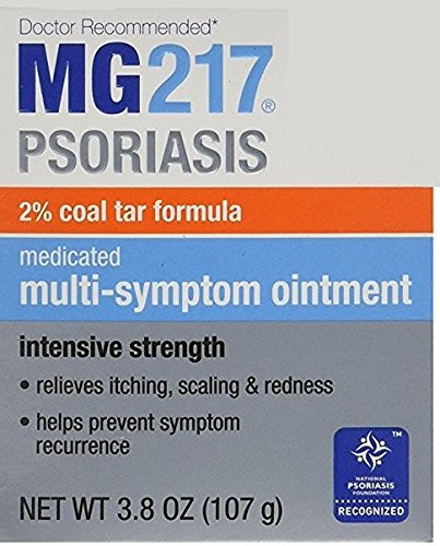 MG217 Medicated Tar Ointment Intensive Strength Psoriasis Treatment 38 Ounce