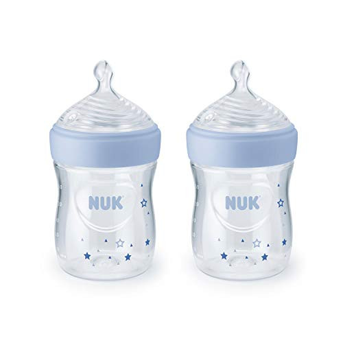 NUK Simply Natural Baby Bottles 5 Oz 2 Pack