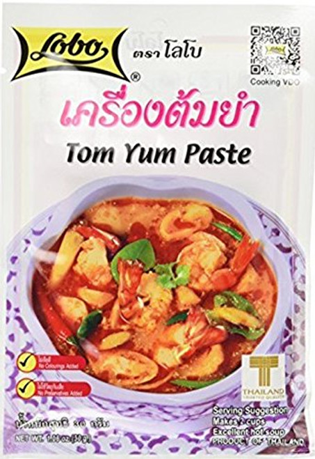 Lobo Tom Yum Soup Mix Spicy 30 Gram Pack of 5 Lobo Tom Yum Soup Mix Spicy 30 Gram Pack of 5