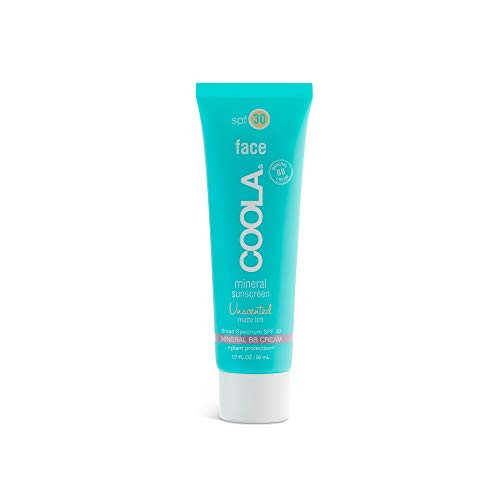 COOLA Mineral Face Matte Tint Sunscreen SPF 30 ReefSafe Unscented 17 Fl Oz