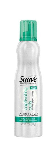 Suave Professionals Mousse Captivating Curls Whipped Cream Mousse 7 Ounce Pack of 6