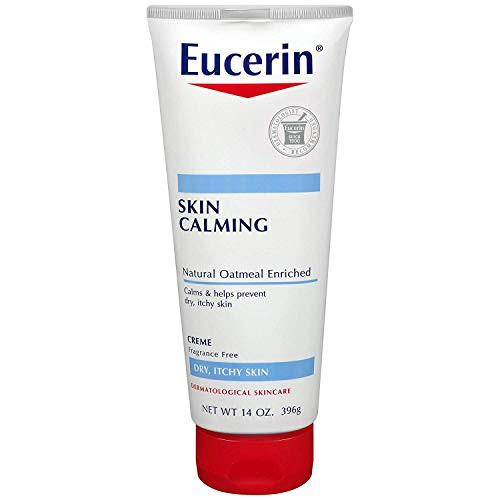 Eucerin Skin Calming Daily Moisturizing Creme 14 Ounce Tubes Pack of 2
