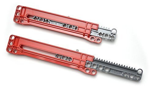 LEGO Technic 4 piece lot, extended length gear racks, Mindstorms, NXT, EV3