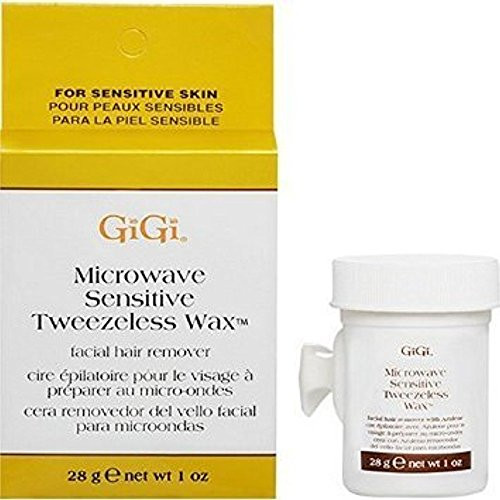 3 Pack GIGI Sensitive Tweezeless Wax Microwave  GG0893