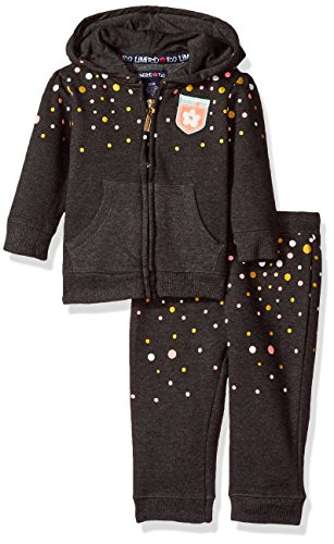 Limited Too Baby Girls 2 Piece Fleece Jog Set Multi Print J16861MKL2 12M