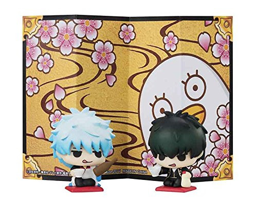 Megahouse Gintama: Drinking Game Toshiro Hijikata & Gintoki Sakata Petit Chara Land 2 Pack Figure Set