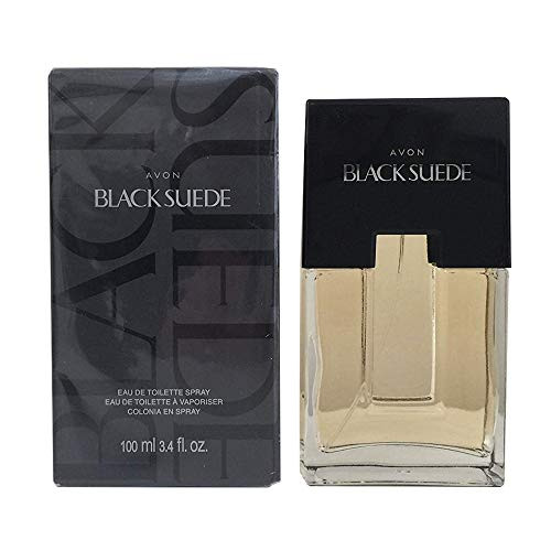 Avon Black Suede for Men Eau De Toilette Spray  34 Ounce