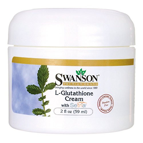 Swanson LGlutathione Cream with Setria 2 fl Ounce 59 ml Cream