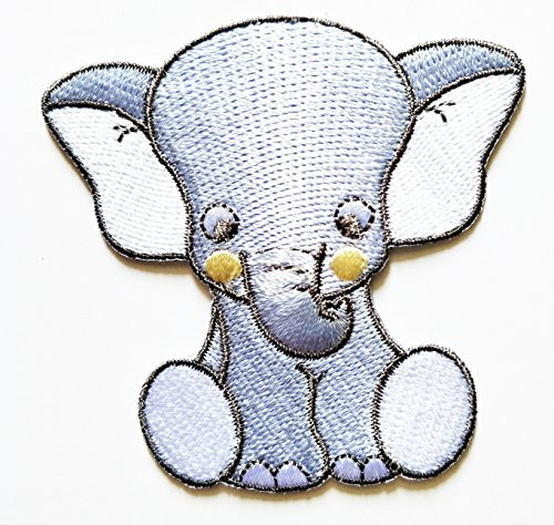 HHO Elephant Animal Zoo Cartoon Kids Patch Embroidered DIY Patches Cute Applique Sew Iron on Kids Craft Patch for Bags Jackets Jeans Clothes HHO Elephant Animal Zoo Cartoon Kids Patch Embroidered DIY Patches Cute Applique Sew Iron on Kids Craft Patch for Bags Jackets Jeans Clothes