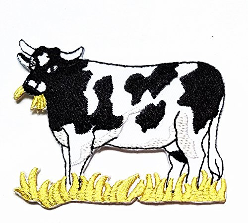 HHO Cow Animal Cartoon Kid Patch Embroidered DIY Patches Cute Applique Sew Iron on Kids Craft Patch for Bags Jackets Jeans Clothes HHO Cow Animal Cartoon Kid Patch Embroidered DIY Patches Cute Applique Sew Iron on Kids Craft Patch for Bags Jackets Jeans Clothes