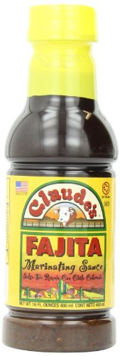 Claudes Fajita Marinade Sauce 16Ounce Pack of 6