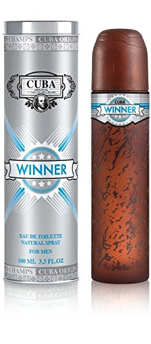 Cuba Winner Eau de Toilette Spray for Men 33 Ounce