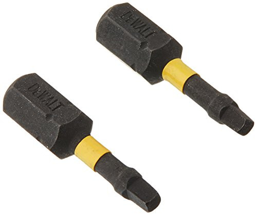 DEWALT ACCESSORIES DWA1SQ1IR Impact #1 SQ Bit Tip 2 Pack