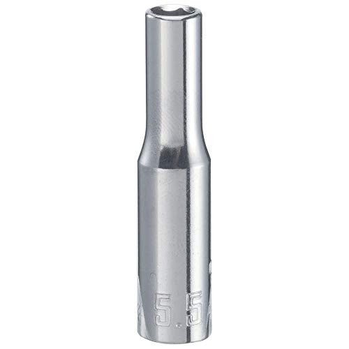 CRAFTSMAN Deep Socket Metric 14Inch Drive 55mm 6Point CMMT99104Full Polish