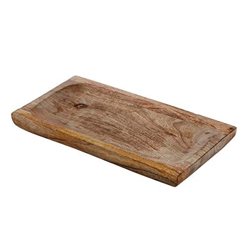 Rectangular Rustic Mango Wood Serving Tray Platter 1181 Inch