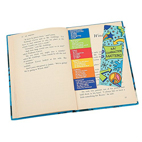 Fun Express Build Good Character Bookmarks 24 Pieces Educational and Learning Activities for Kids Fun Express Build Good Character Bookmarks 24 Pieces Educational and Learning Activities for Kids