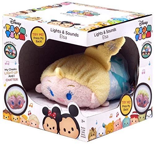 Disney Tsum Tsum Lights  Sounds Elsa Plush