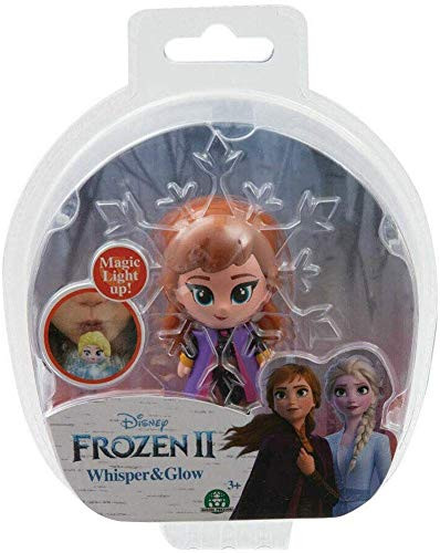 Disney Frozen 2 Whisper  Glow Anna Mini Figure Purple