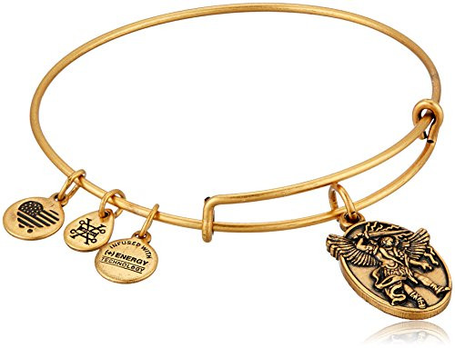 Alex and Ani Archangel Michael EWB Rafaelian Gold Bangle Bracelet