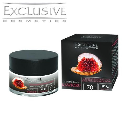 Exclusive Cosmetics with Caviar Extract Intensively Stimulating Anti Wrinkle Cream Exclusive Cosmetics with Caviar Extract Intensively Stimulating Anti Wrinkle Cream