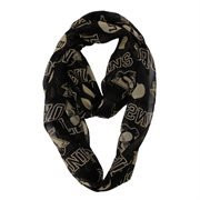 FOCO NHL Pittsburgh Penguins Love Print Infinity Scarf