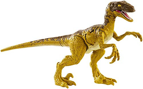Jurassic World Battle Damage Velociraptor Figure