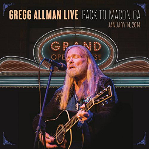 Gregg Allman Live Back To Macon GA 2 CD