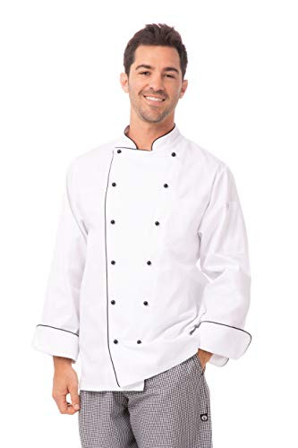 Chef Works Mens Newport Executive Chef Coat White 7XLarge