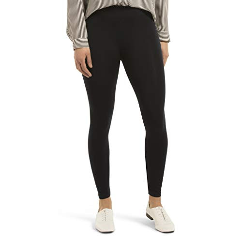 HUE Womens Plus Size Seamless Leggings Assorted Navy 2X