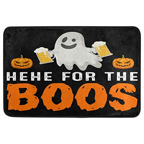 Pfrewn Halloween Ghost Boos Pumpkins Door Mats Floor Mat Indoor Outdoor Entrance Bathroom Doormat Non Slip Washable Trick or Treat Beer Welcome Mats Home Halloween Decor 236 x 157 inch Pfrewn Halloween Ghost Boos Pumpkins Door Mats Floor Mat Indoor Outdoor Entrance Bathroom Doormat Non Slip Washable Trick or Treat Beer Welcome Mats Home Halloween Decor 236 x 157 inch