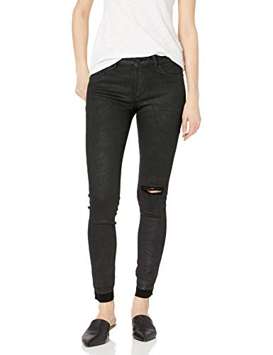 DL1961 Womens Florence Instasculpt Mid Rise Button Fly Skinny Fit Ankle Jean Habana 28