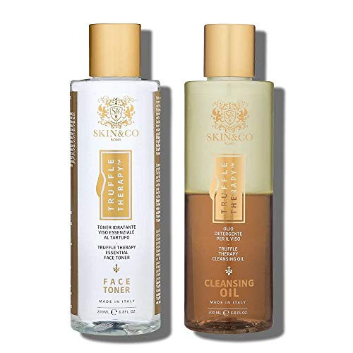 SKINCO Roma Truffle Therapy Face Toner  Cleansing Oil Duo