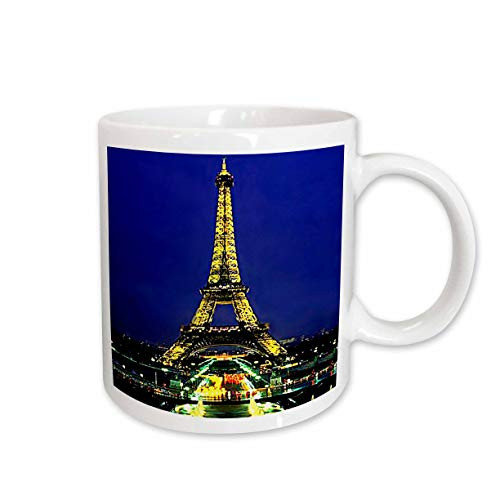 3dRose Eiffel Tower Mug 15Ounce