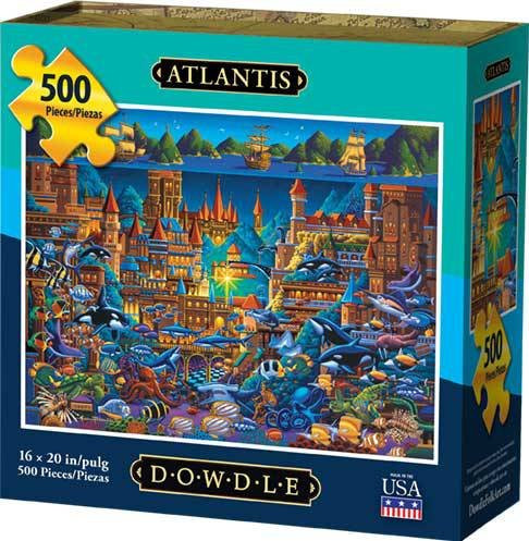 Dowdle Jigsaw Puzzle - Atlantis - 500 Piece