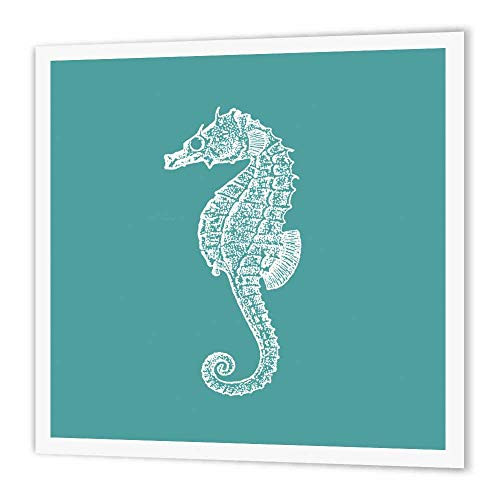 3dRose ht1649651 Teal Blue Seahorse Print Sea Horse Ocean Marine Beach Aquarium Aquatic Iron on Heat Transfer for White Material 8 by 8 3dRose ht1649651 Teal Blue Seahorse Print Sea Horse Ocean Marine Beach Aquarium Aquatic Iron on Heat Transfer for White Material 8 by 8