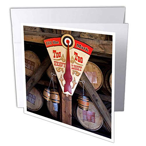 3dRose Greeting Cards Makers Mark Bourbon in Wood Distillery 6 x 6 Inches Kentucky gc904172