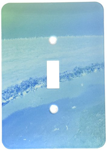 3dRose lsp2128771 Print of Aqua And Turquoise Ocean And Sky Abstract Single Toggle Switch
