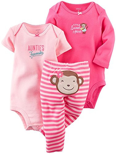 Carters 3 Piece Take Me Away Set Baby  Monkey24 Months