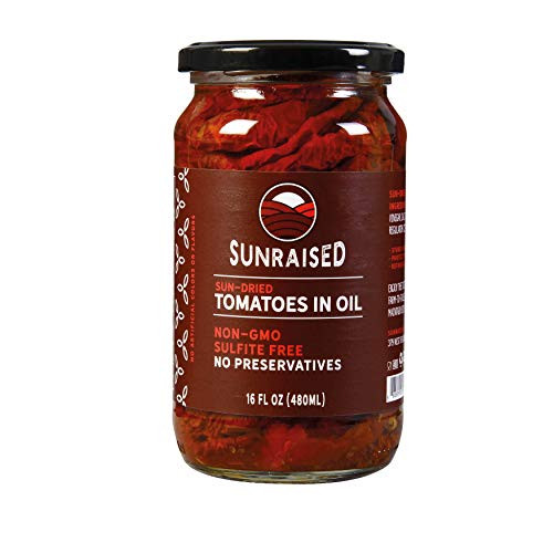 Sunraised Sun Dried Tomatoes in Oil with Capers 16 oz Sunraised Sun Dried Tomatoes in Oil with Capers 16 oz