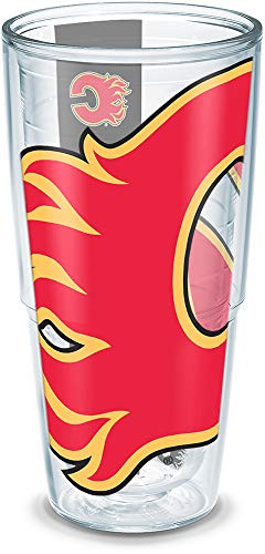 Tervis NHL Calgary Flames Colos Tumbler Wrap 24 oz Clear