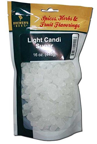 Brewers Best Light Belgian Candi Sugar 1 lb