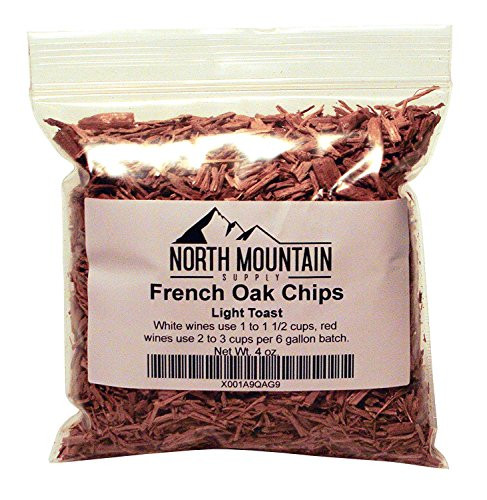 North Mountain Supply French Oak Chips Light Toast 4 Ounce
