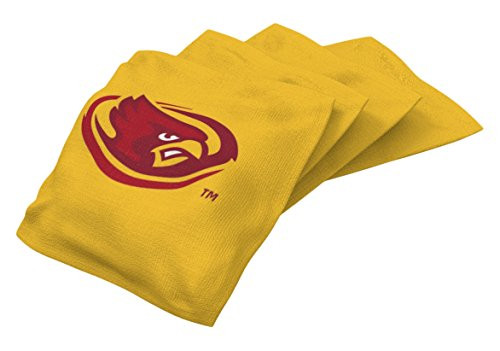 Wild Sports NCAA College Iowa State Cyclones Yellow Authentic Cornhole Bean Bag Set 4 Pack
